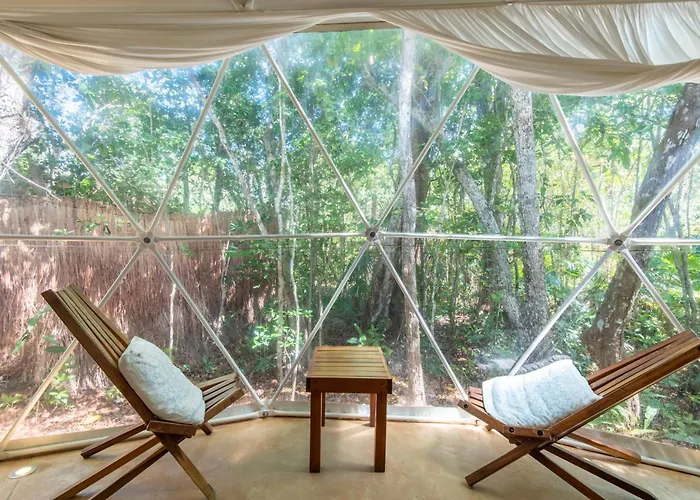 Jungle Glamping K'u' Kuk Apartment Chemuyil