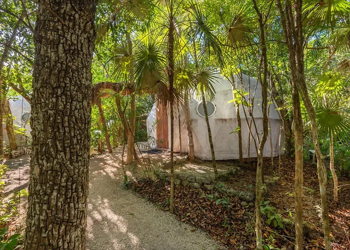 Jungle Glamping K'u' Kuk Apartment Chemuyil
