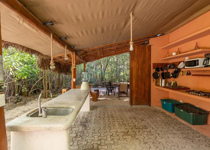 Jungle Glamping K'u' Kuk Apartment *