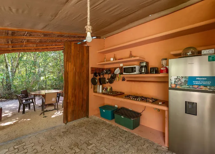 Jungle Glamping K'u' Kuk Apartment