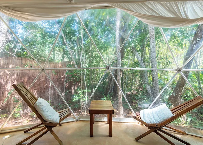 Jungle Glamping K'u' Kuk Apartment Chemuyil